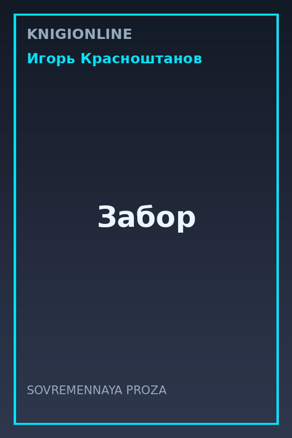 Обложка книги Забор