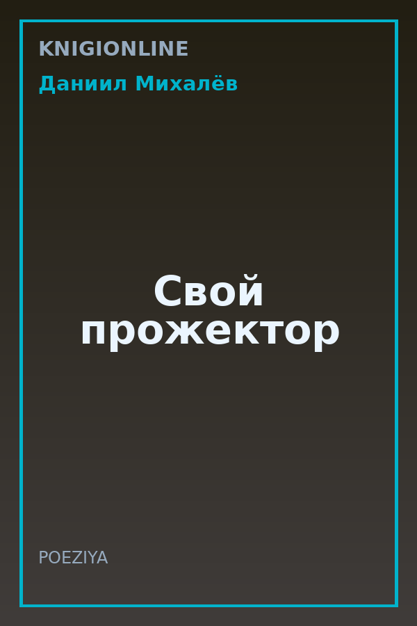 Обложка книги Свой прожектор