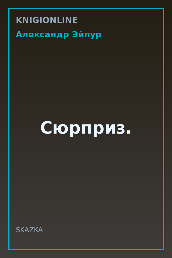 Обложка книги Сюрприз.