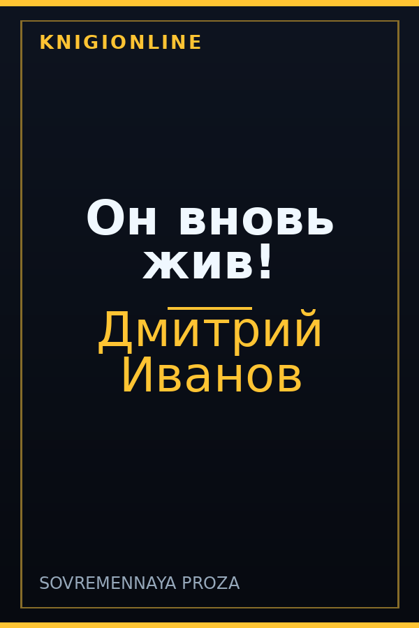 Обложка книги Он вновь жив!
