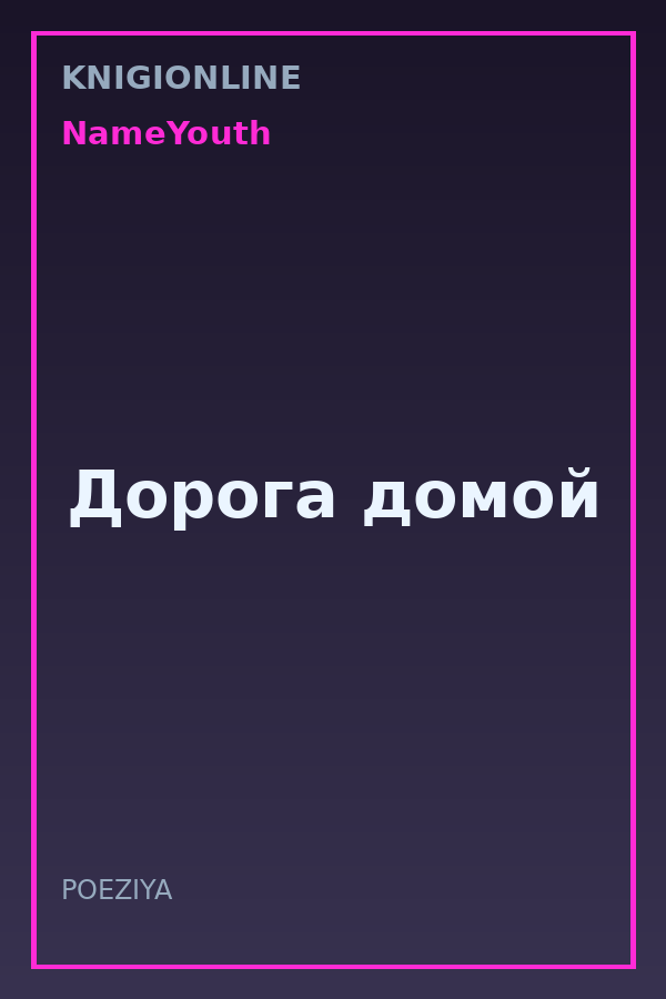 Обложка книги Дорога домой