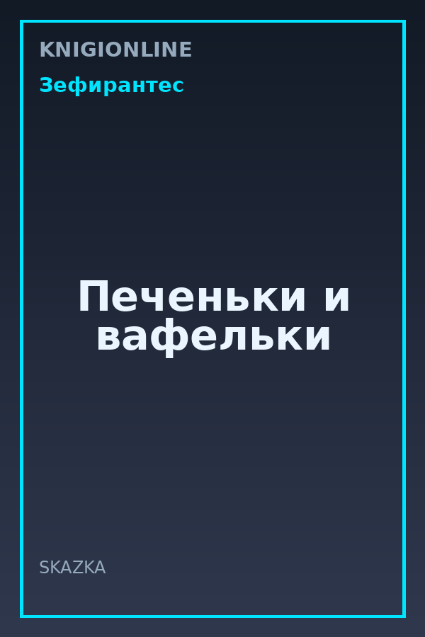 Обложка книги Печеньки и вафельки