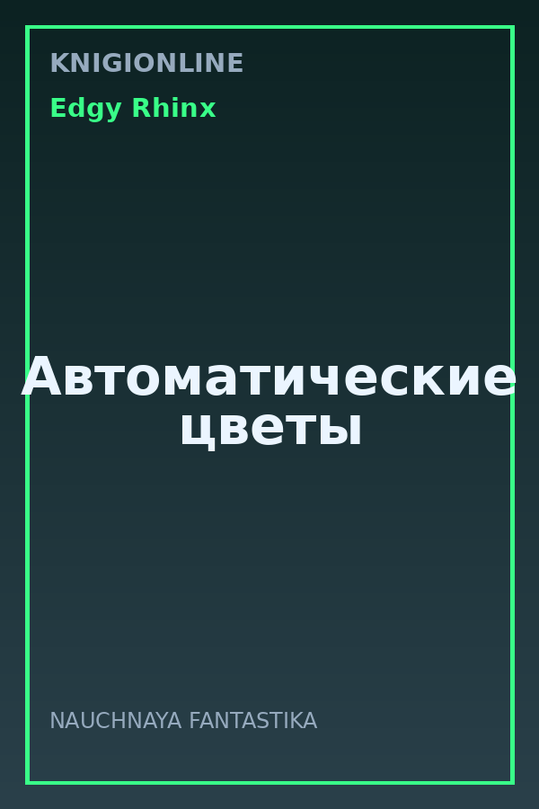 Обложка книги Автоматические цветы