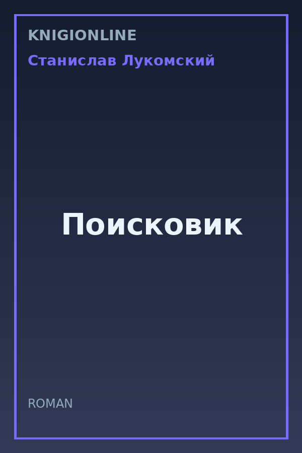 Обложка книги Поисковик