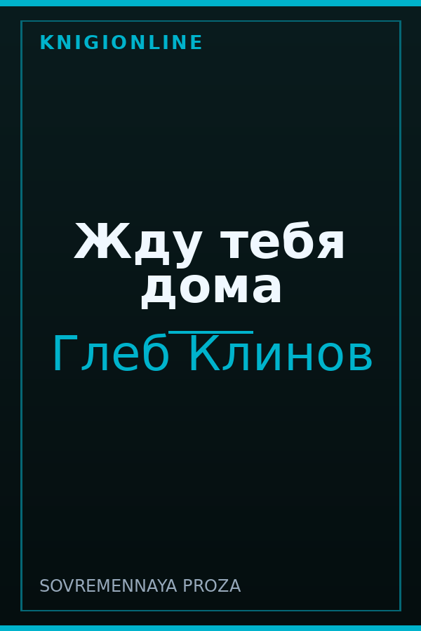 Обложка книги Жду тебя дома