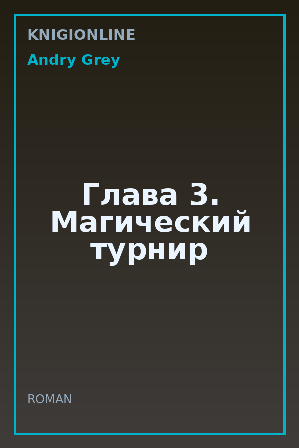 Обложка книги Глава 3. Магический турнир