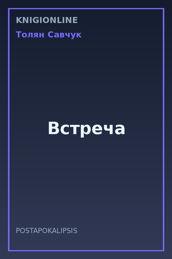 Обложка книги Встреча