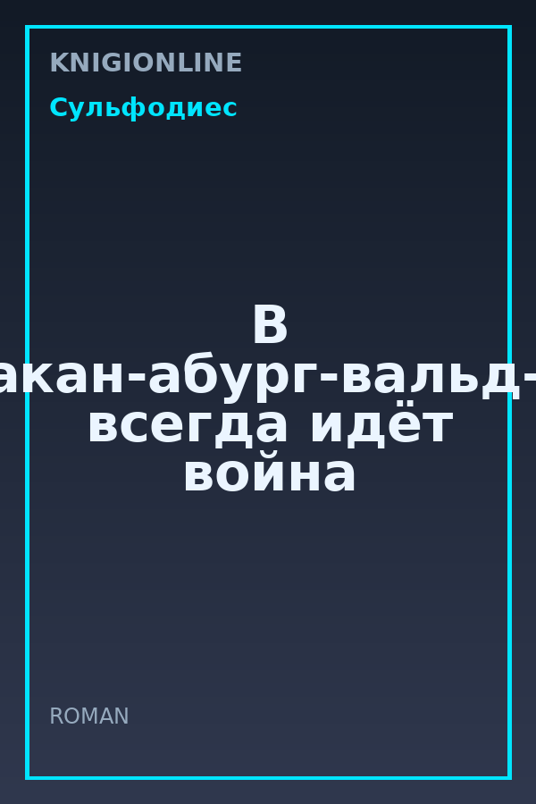 Обложка книги В Абан-акан-абург-вальд-граде всегда идёт война