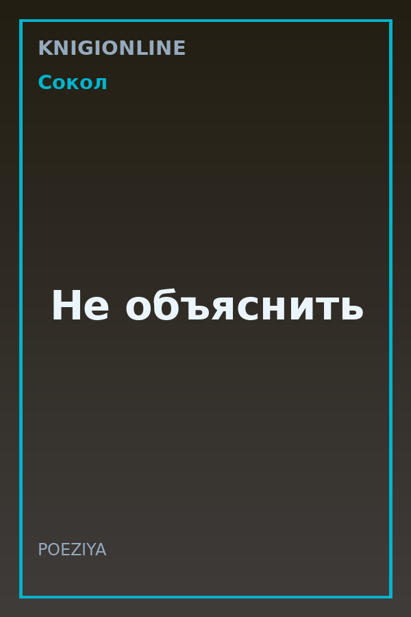 Обложка книги Не объяснить