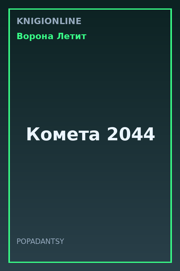 Обложка книги Комета 2044