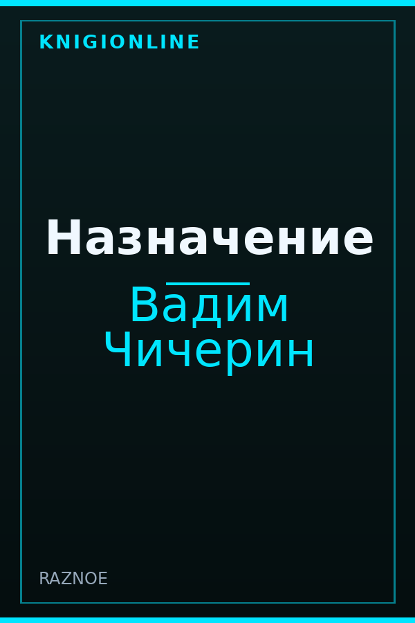 Обложка книги Назначение