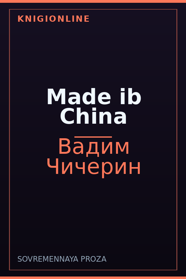 Обложка книги Made ib China