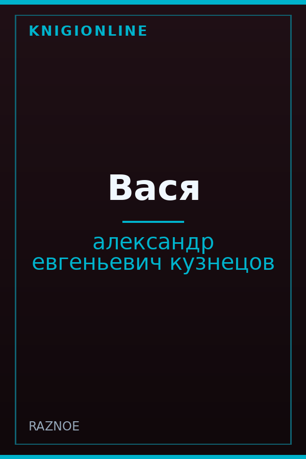 Обложка книги Вася
