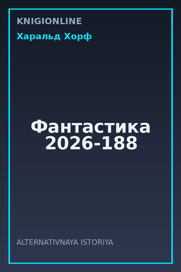 Обложка книги Фантастика 2026-188