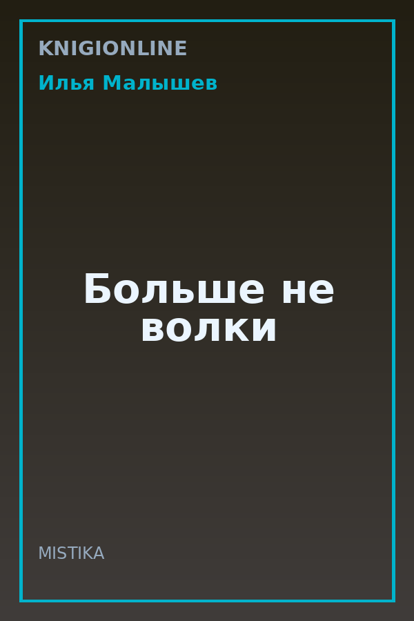 Обложка книги Больше не волки