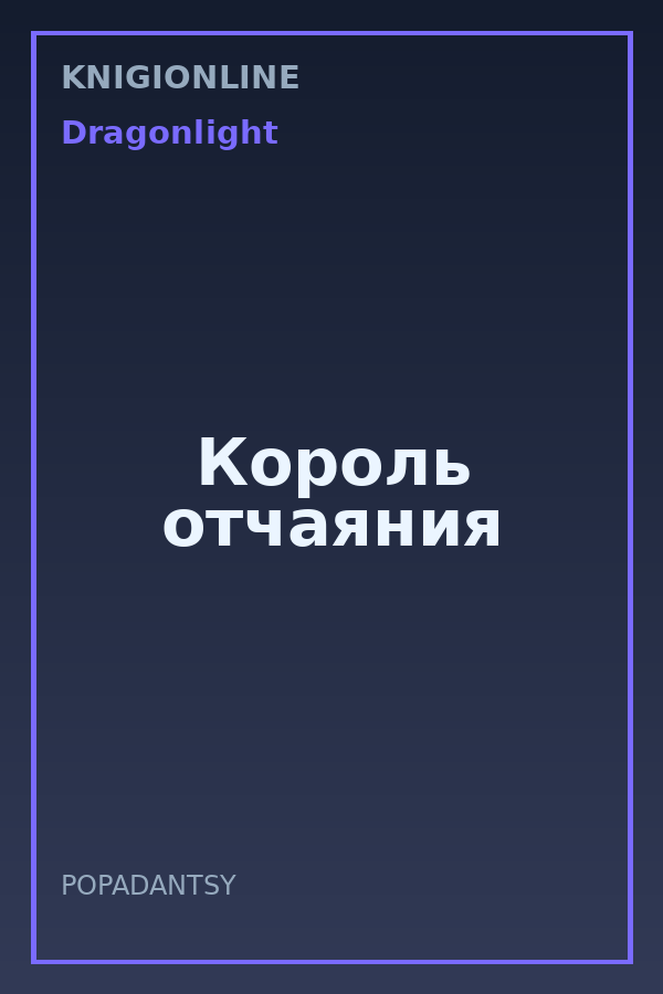 Обложка книги Король отчаяния