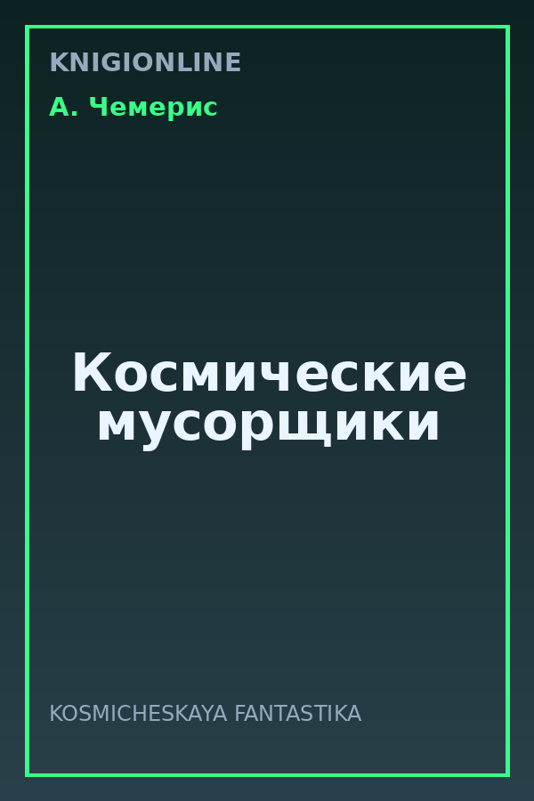 Обложка книги Космические мусорщики