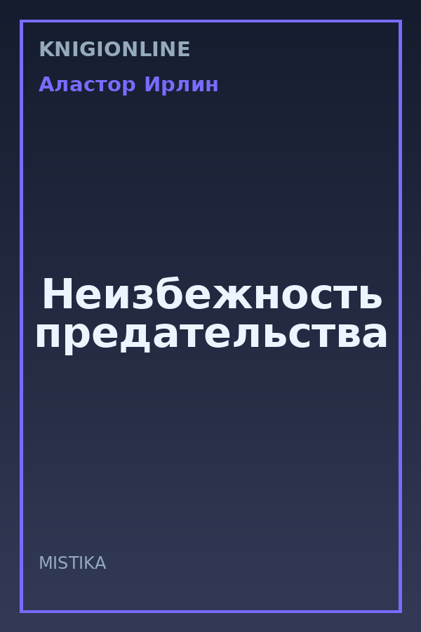 Обложка книги Неизбежность предательства