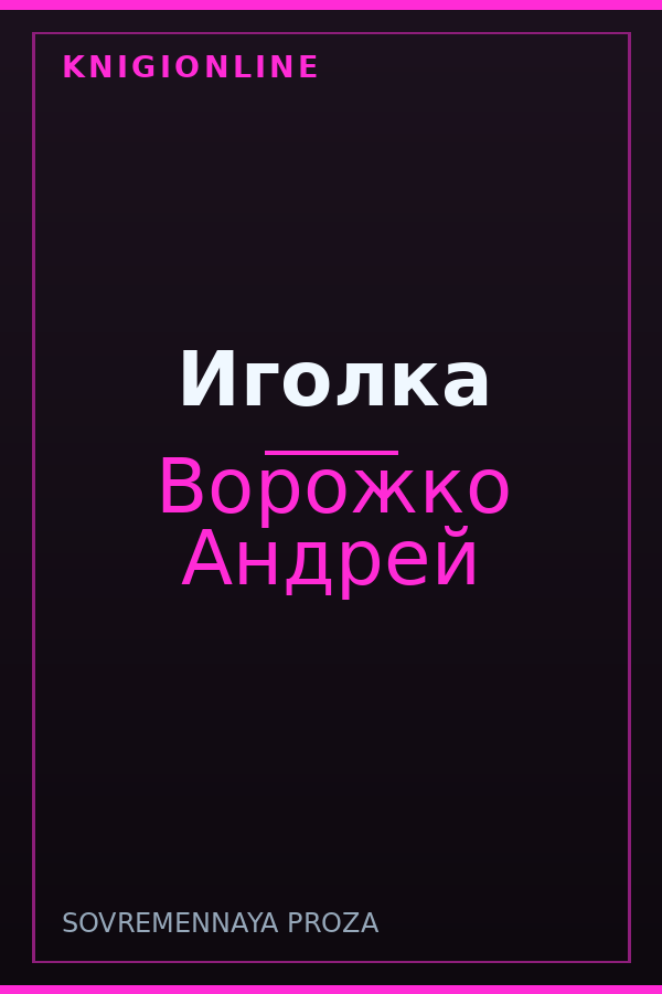 Обложка книги Иголка