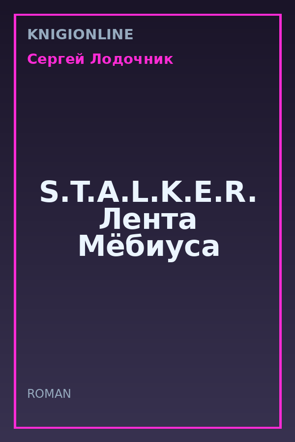 Обложка книги S.T.A.L.K.E.R. Лента Мёбиуса