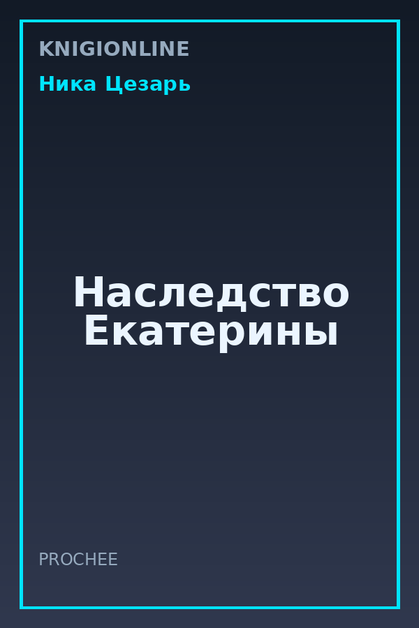 Обложка книги Наследство Екатерины