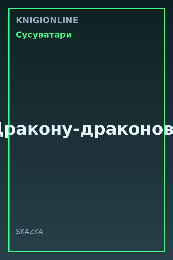 Обложка книги Дракону-драконово