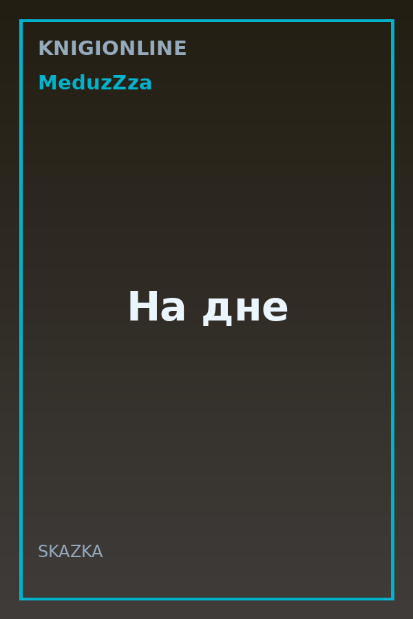 Обложка книги На дне