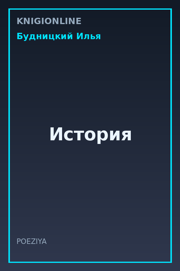 Обложка книги История