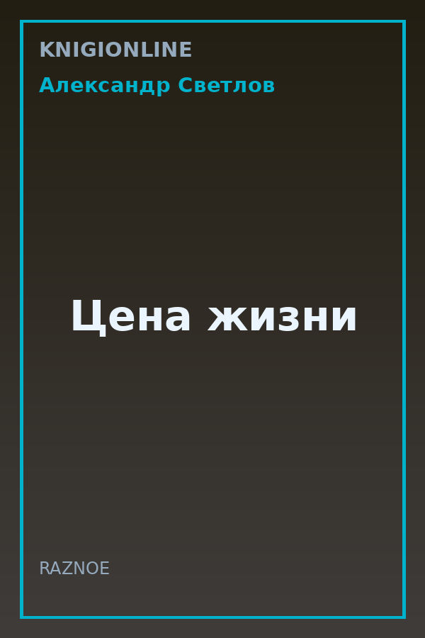 Обложка книги Цена жизни
