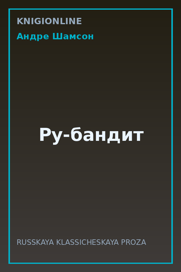 Обложка книги Ру-бандит