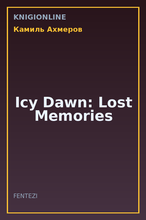 Обложка книги Icy Dawn: Lost Memories