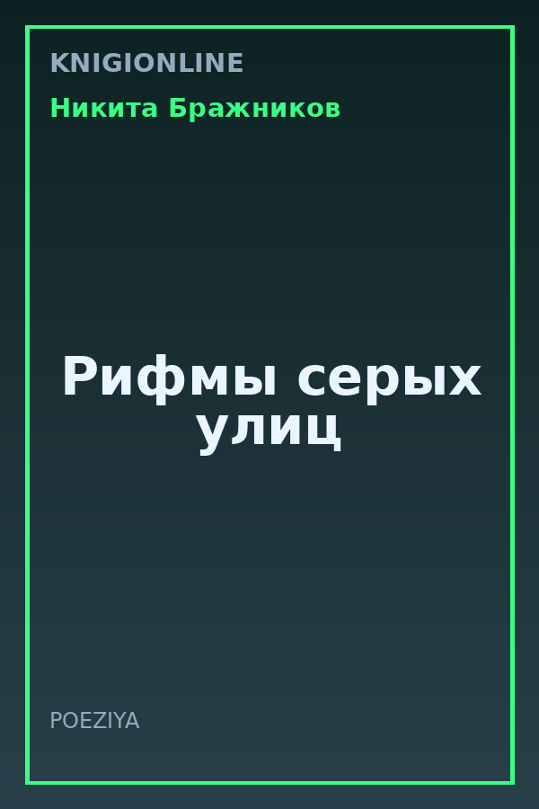 Обложка книги Рифмы серых улиц