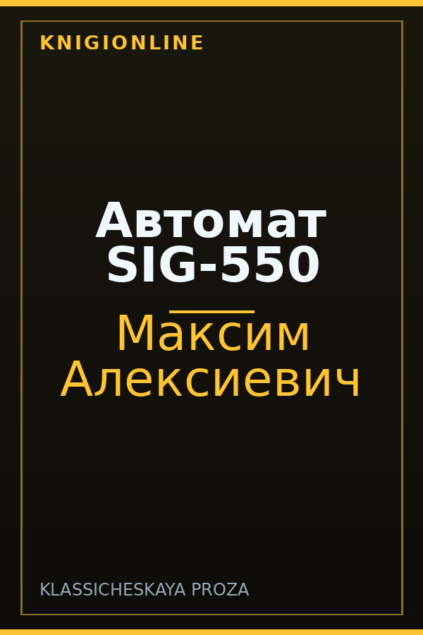 Обложка книги Автомат SIG-550