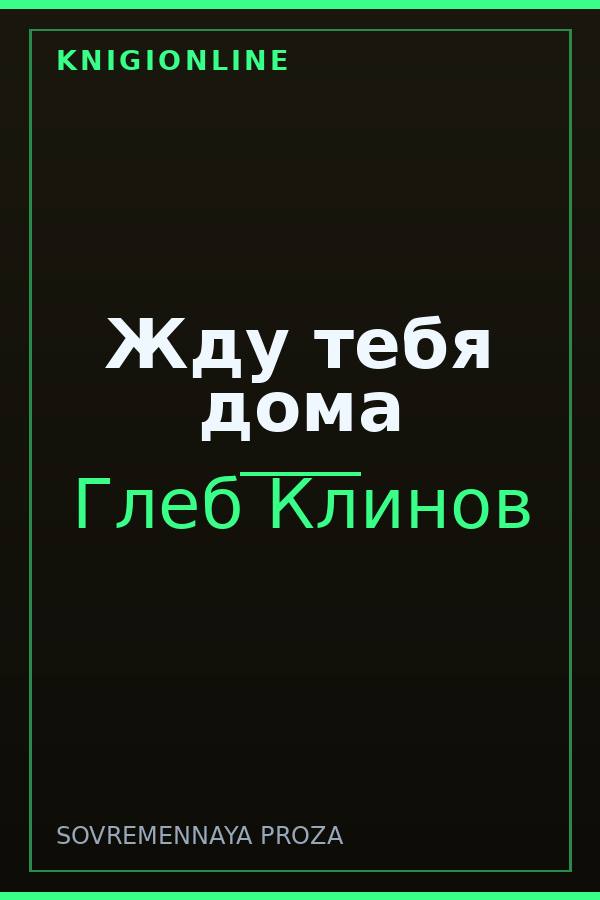 Обложка книги Жду тебя дома