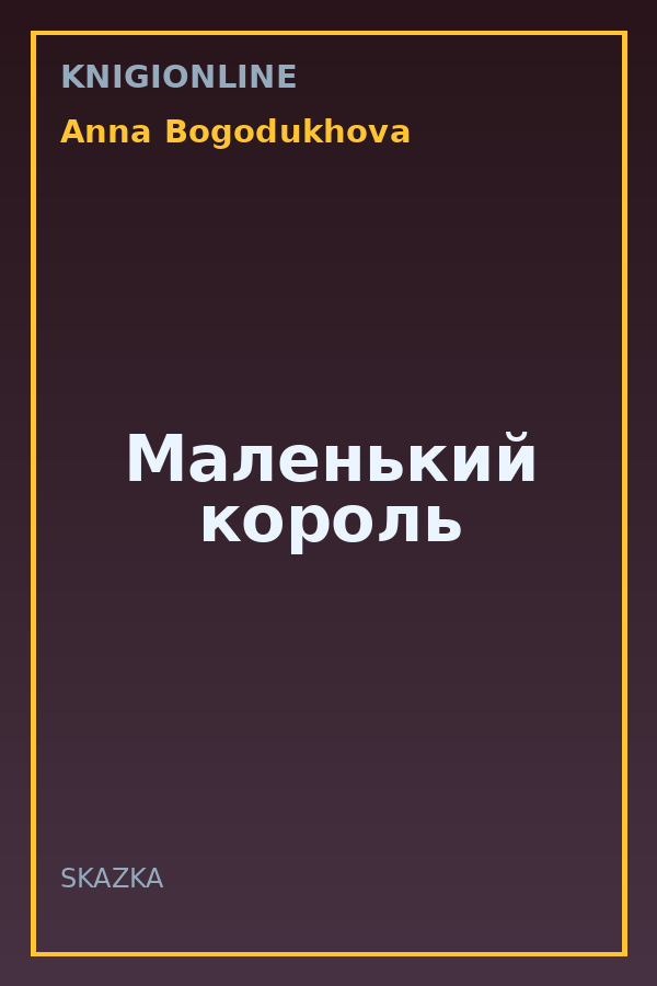 Обложка книги Маленький король
