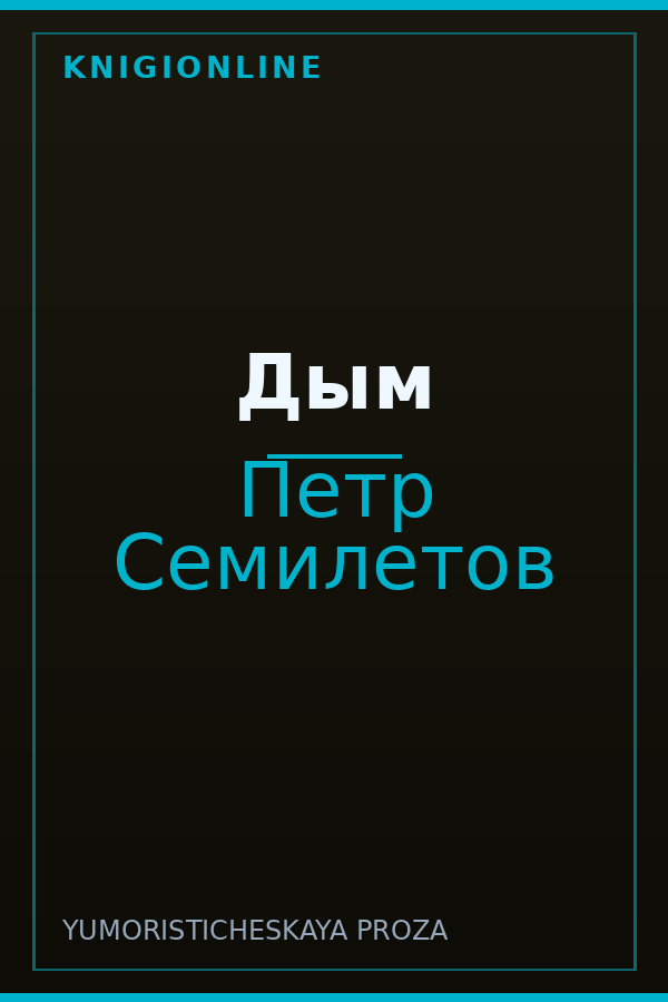 Обложка книги Дым