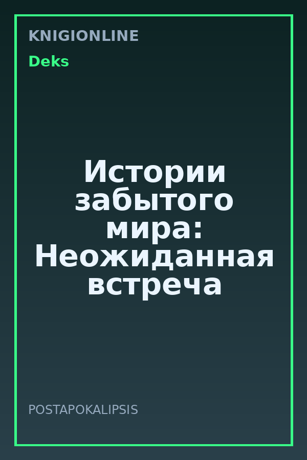 Обложка книги Истории забытого мира: Неожиданная встреча