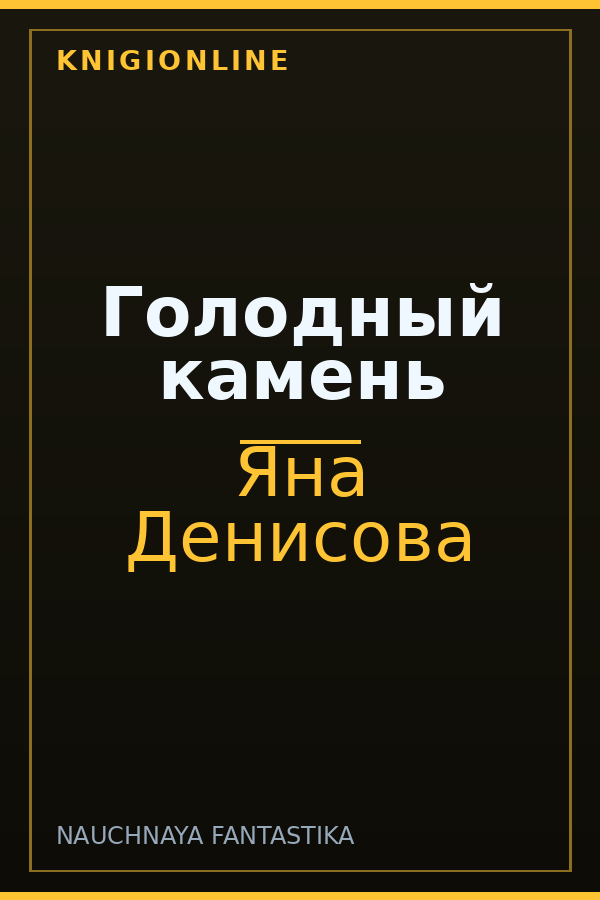 Обложка книги Голодный камень