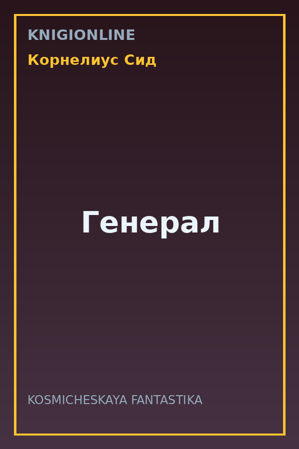 Обложка книги Генерал
