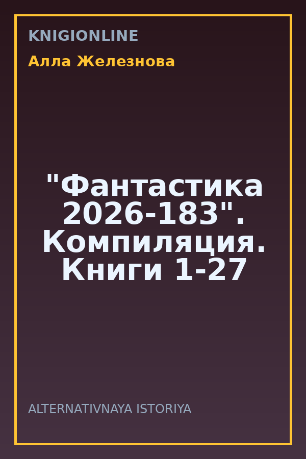Обложка книги "Фантастика 2026-183". Компиляция. Книги 1-27