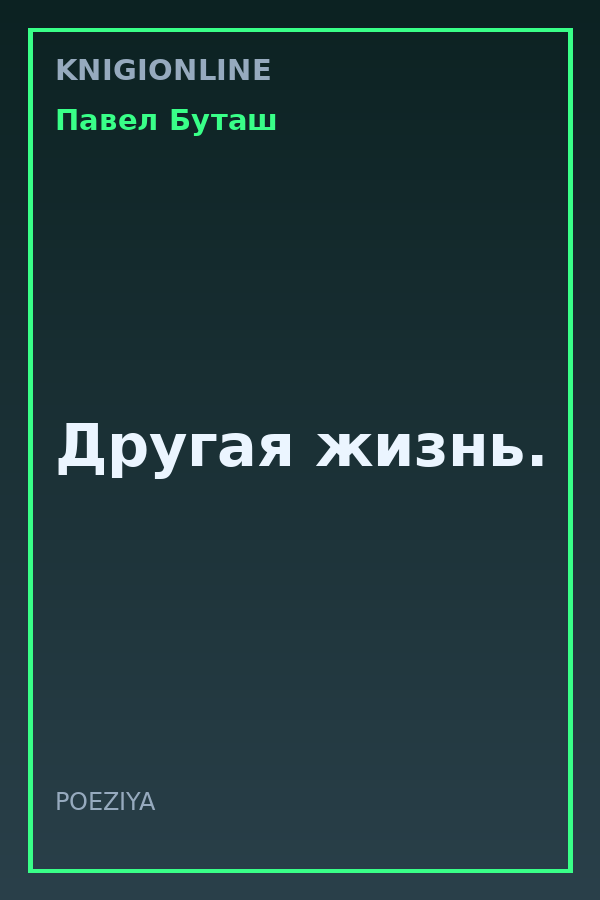 Обложка книги Другая жизнь.