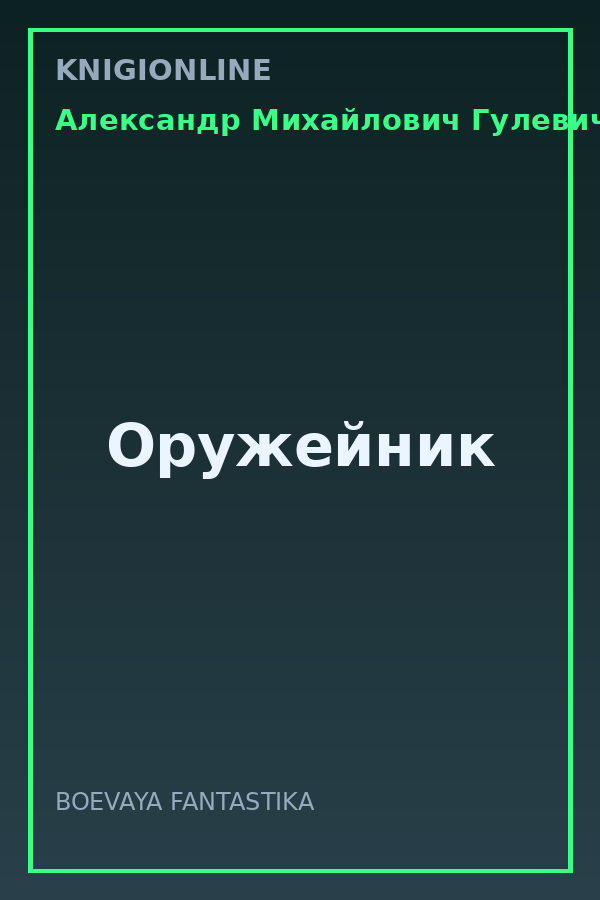 Обложка книги Оружейник