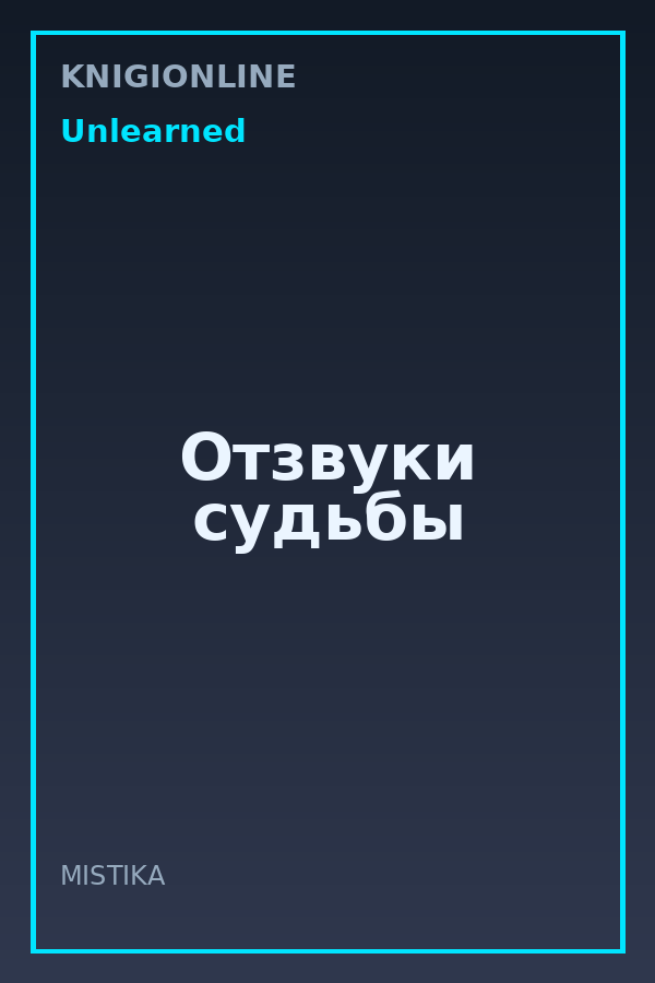 Обложка книги Отзвуки судьбы