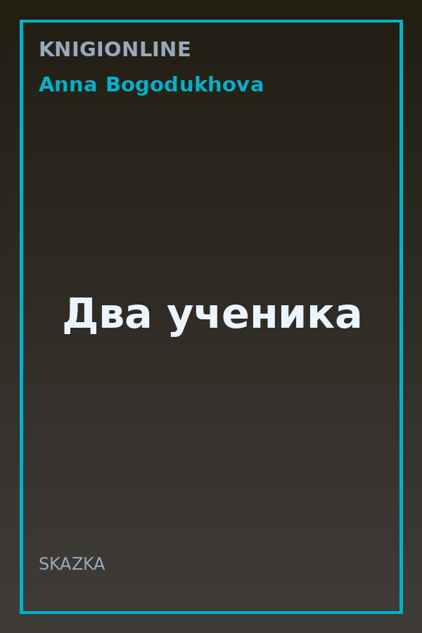 Обложка книги Два ученика