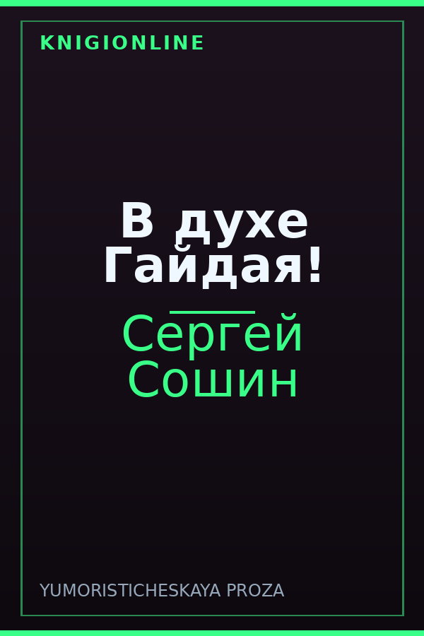 Обложка книги В духе Гайдая!