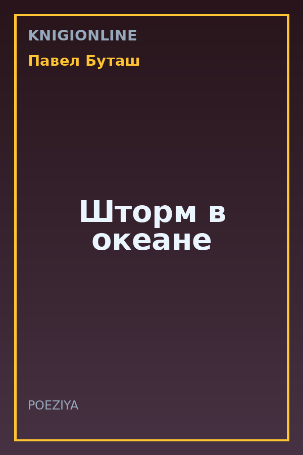 Обложка книги Шторм в океане