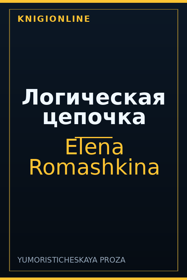 Обложка книги Логическая цепочка