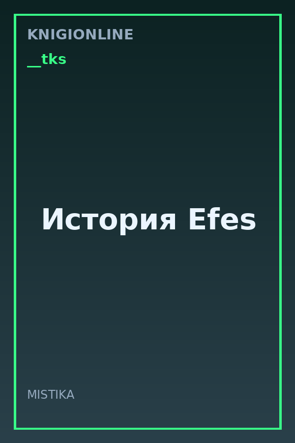 Обложка книги История Efes
