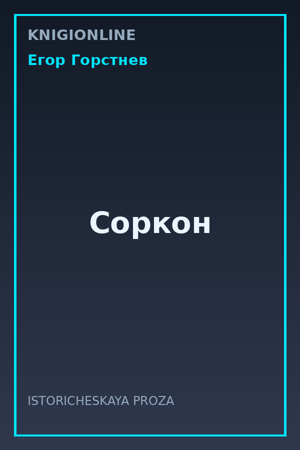 Обложка книги Соркон