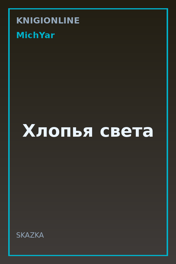Обложка книги Хлопья света